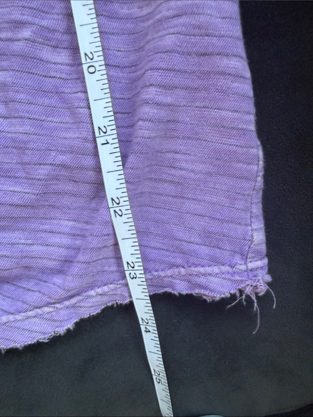 Pilcro Lavender Ruched Tank Top - Picture 14 of 14